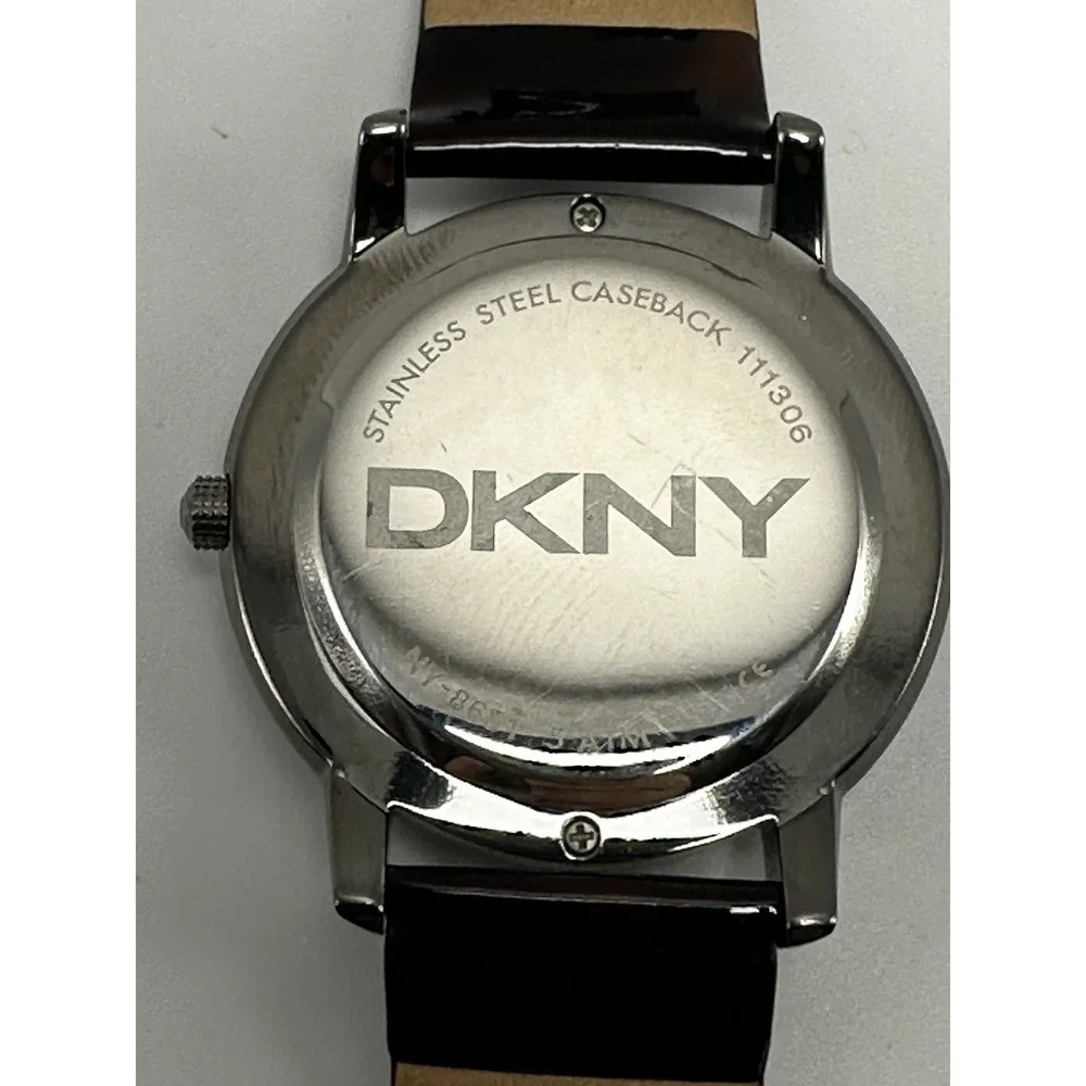 DKNY NY-8651 New Battery‎ Tortoise-Shell 43MM Crystal Dial 7.5